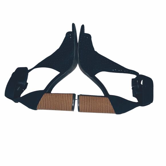 Universal Thread Chunky Heel Peep Toe Sandal 8.5 Black - Picture 4 of 6